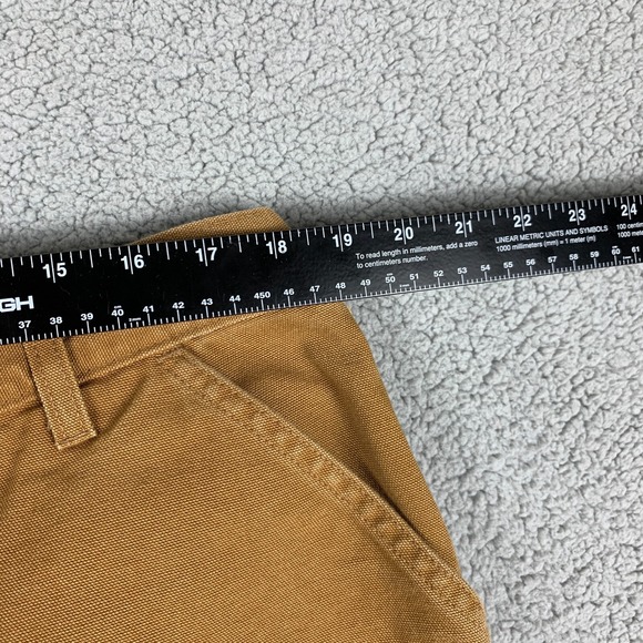 Carhartt Pants Men 40x30 (Fits 36x29) Brown B11 Duck Work Carpenter Canvas - Picture 13 of 16